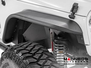 Jeep Wrangler JK Tubular Front + Rear Fender Flare Set - 2007 - 2018